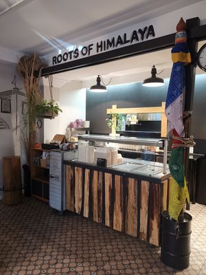 Counter at Roots of Himalaya in Zurich