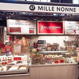 Great assortment of vegetarian and vegan Italian food.   at Mille Nonne in New York City