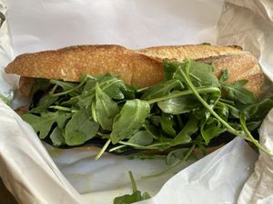 Eggplant hero 🍆   at Mille Nonne in New York City