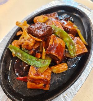 Hotplate Beancurd ~ 13/7/22 at Keat Lim Vegetarian 吉林素食 - Ang Mo Kio in Northeast Singapore