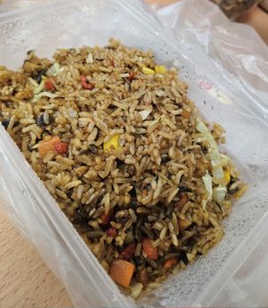 Olive Fried RicE ~ 24/10/23 at Keat Lim Vegetarian 吉林素食 - Ang Mo Kio in Northeast Singapore