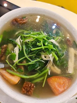 Watercress Soup ~18/1/24 at Keat Lim Vegetarian 吉林素食 - Ang Mo Kio in Northeast Singapore