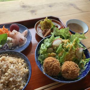 Today’s lunch   at Tanemusubidou - タネむすび堂 in Shodo Island