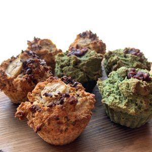 Vegan gluten-free muffins   at Tanemusubidou - タネむすび堂 in Shodo Island