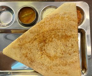 Mulakapodi Masala Dosa  at Saravanaa Bhavan in Rome
