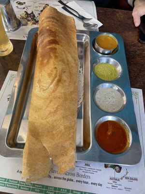   at Saravanaa Bhavan in Rome
