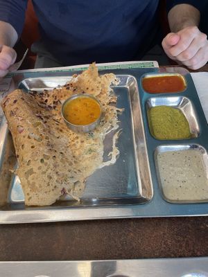   at Saravanaa Bhavan in Rome