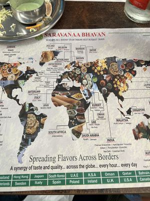   at Saravanaa Bhavan in Rome