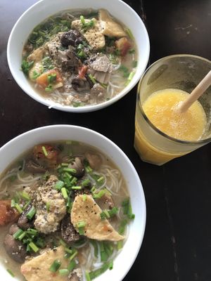   at Tinh Tam Vegan in Hue