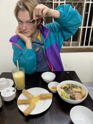   at Tinh Tam Vegan in Hue