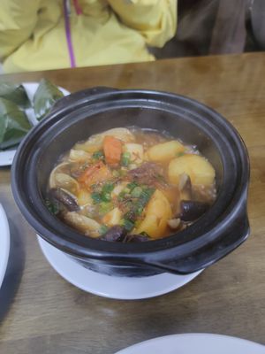 Vegetable curry (spicy) at Tinh Tam Vegan in Hue