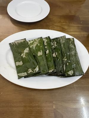 Rice cakes   at Tinh Tam Vegan in Hue