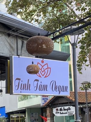   at Tinh Tam Vegan in Hue