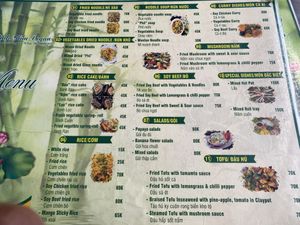   at Tinh Tam Vegan in Hue