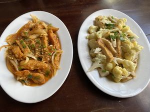   at Tinh Tam Vegan in Hue