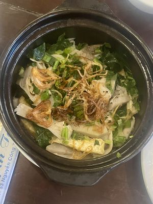 fried jackfruit  at Tinh Tam Vegan in Hue