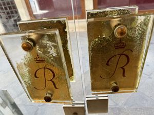 entrance  at Pasticceria Rosa Salva in Venice