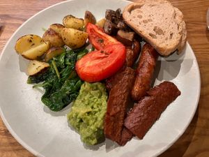 Vegan breakfast  at Cote - Wimbledon in South West London
