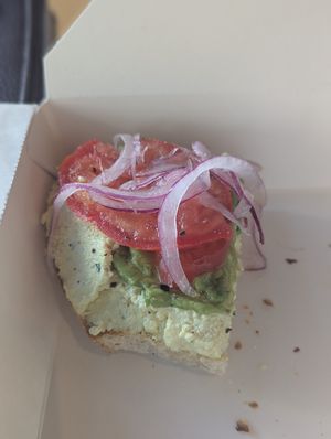 Toby's Toast at Meraki Coffee Co in Eugene