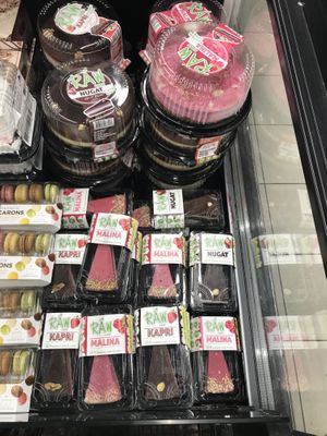 Vegan cake!  at Super Vero in Belgrade