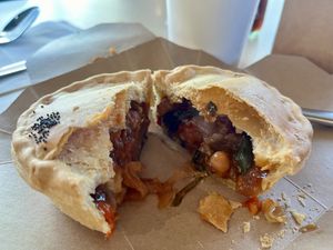 Bombay pie  #Veganuary at Tebay Services Southbound in Orton