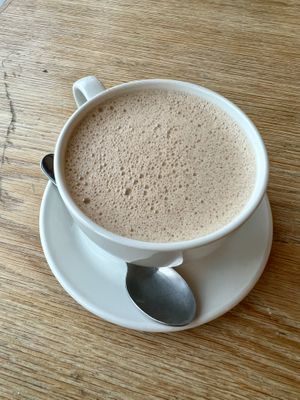 Chai latte  #Veganuary at Tebay Services Southbound in Orton