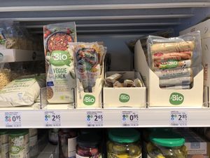 More veggie protein   at DM-Drogerie Markt in Munich