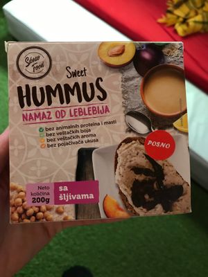 Plum hummus. at Univerexport in Belgrade
