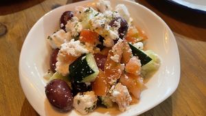 Ensaladilla Griega   at La Loncheria Bcn in Barcelona