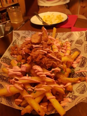 Tennessee fries at La Loncheria Bcn in Barcelona