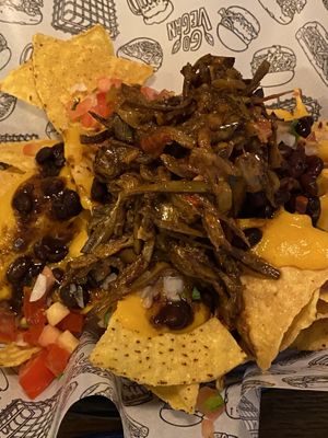 The nachos were nice.  at La Loncheria Bcn in Barcelona