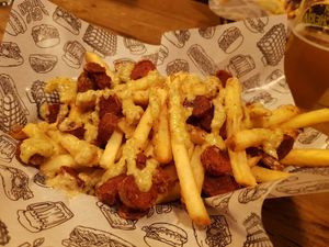 Gaucho fries at La Loncheria Bcn in Barcelona