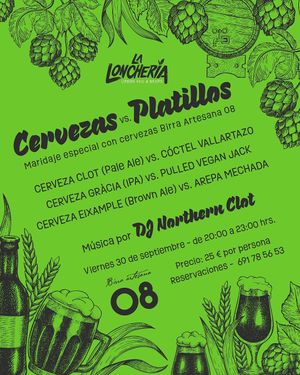  🍺 Si eres un amante de la cerveza artesana, estás de suerte! 🤩  at La Loncheria Bcn in Barcelona