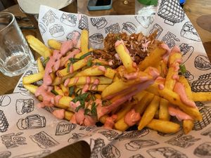 Tennessee fries  at La Loncheria Bcn in Barcelona