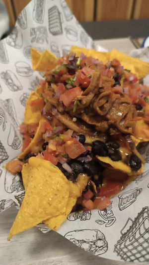 Nachos at La Loncheria Bcn in Barcelona