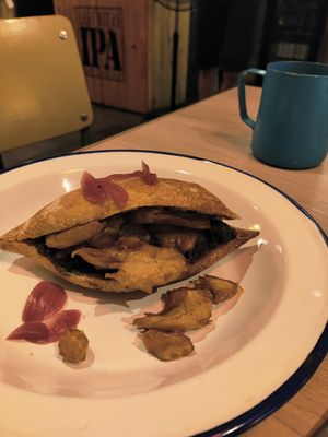 Torta ahogada at La Loncheria Bcn in Barcelona