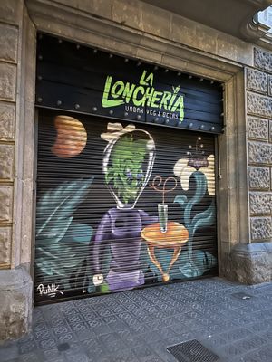 Closed but cool   at La Loncheria Bcn in Barcelona