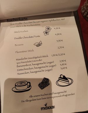 Vegan cake/sweets at Moxxa - Aachene in Cologne