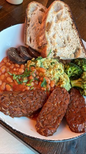 Broccoli advertised as tender stem but it was not   at MAN - Pot Kettle Black - T2 in Manchester