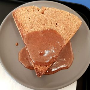 Vegan Churros Scone at Nuldam Space - 널담은공간 경복궁점 in Seoul