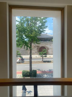 The view at Nuldam Space - 널담은공간 경복궁점 in Seoul