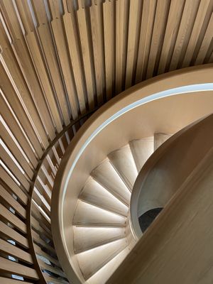 Beautiful staircase  at Nuldam Space - 널담은공간 경복궁점 in Seoul