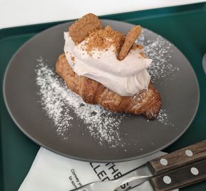 Speculoos croissant at Nuldam Space - 널담은공간 경복궁점 in Seoul