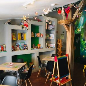 More toys and books for kids at O Ninho Family Bar in Lagos