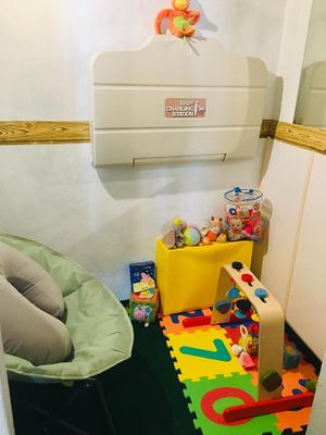 A little space for our baby guests at O Ninho Family Bar in Lagos