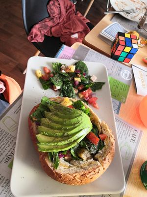 Vegan nest at O Ninho Family Bar in Lagos