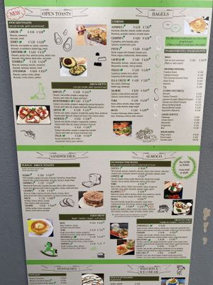 Menu  at O Ninho Family Bar in Lagos