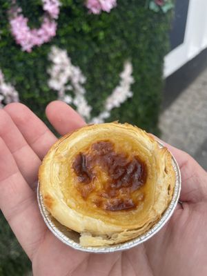 Pastel de Nata Vegan  at O Ninho Family Bar in Lagos