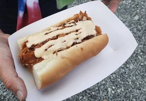 Homemade Seitan Cheesesteak   at Sammies in Bellingham
