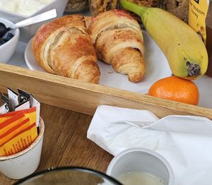 Vegan raspberrie croissants at The Family Tree in Matlock